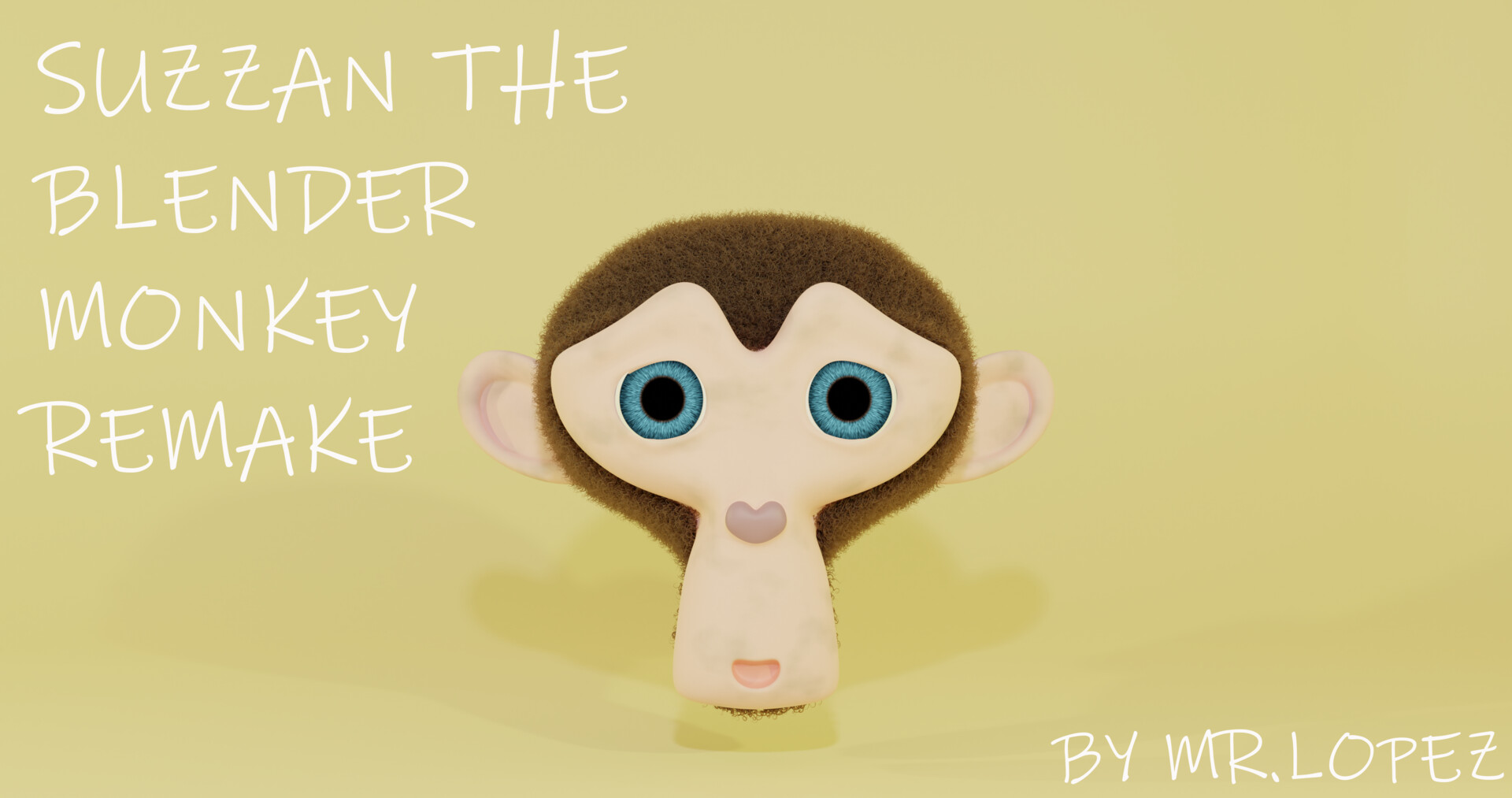 ArtStation blender monkey remake