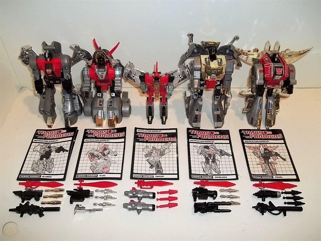 Transformers g1 hotsell dinobots toys