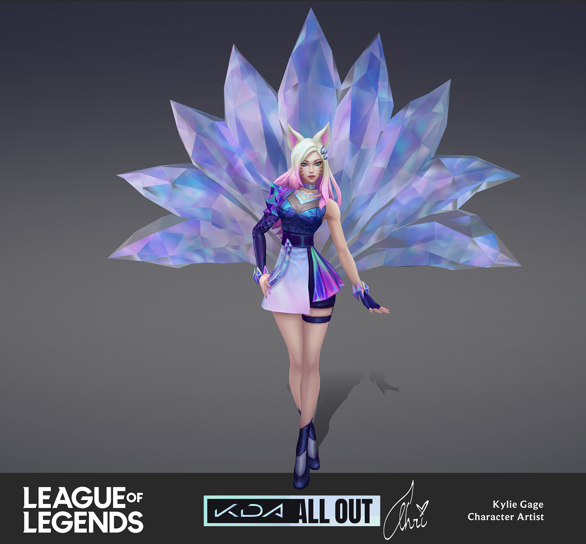 Artstation K Da All Out Ahri Kylie Gage Games are a coinflip right now (at least in silver/gold elo), skill does not matter as roughly 8 out of 10 games are decided by who has the most broken we'll have a short discussion about the mindset behind this build (and whether you should hear me out or not) and then we'll go through some ahri. artstation k da all out ahri kylie