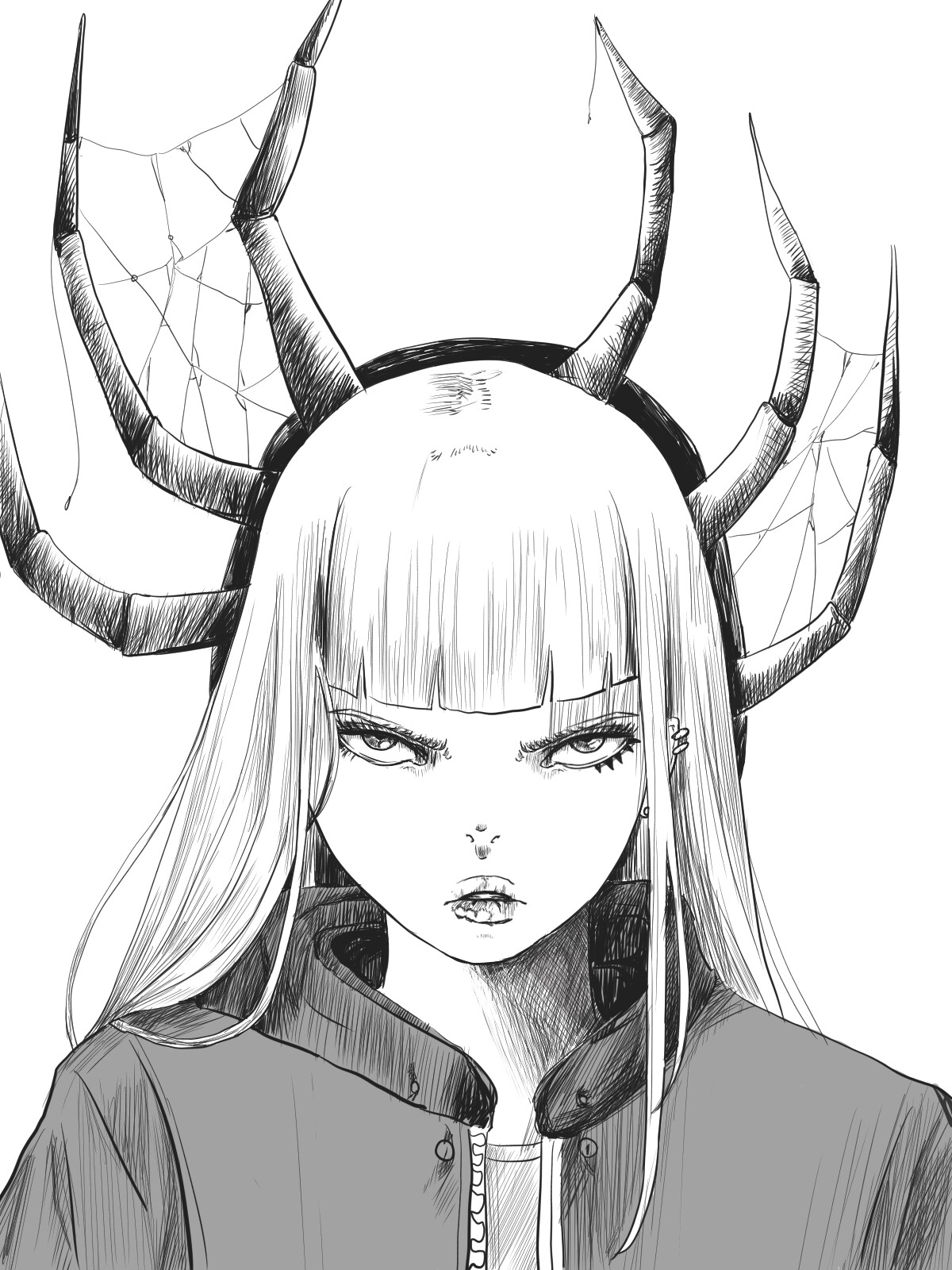 Human Half Spider Anime Girl