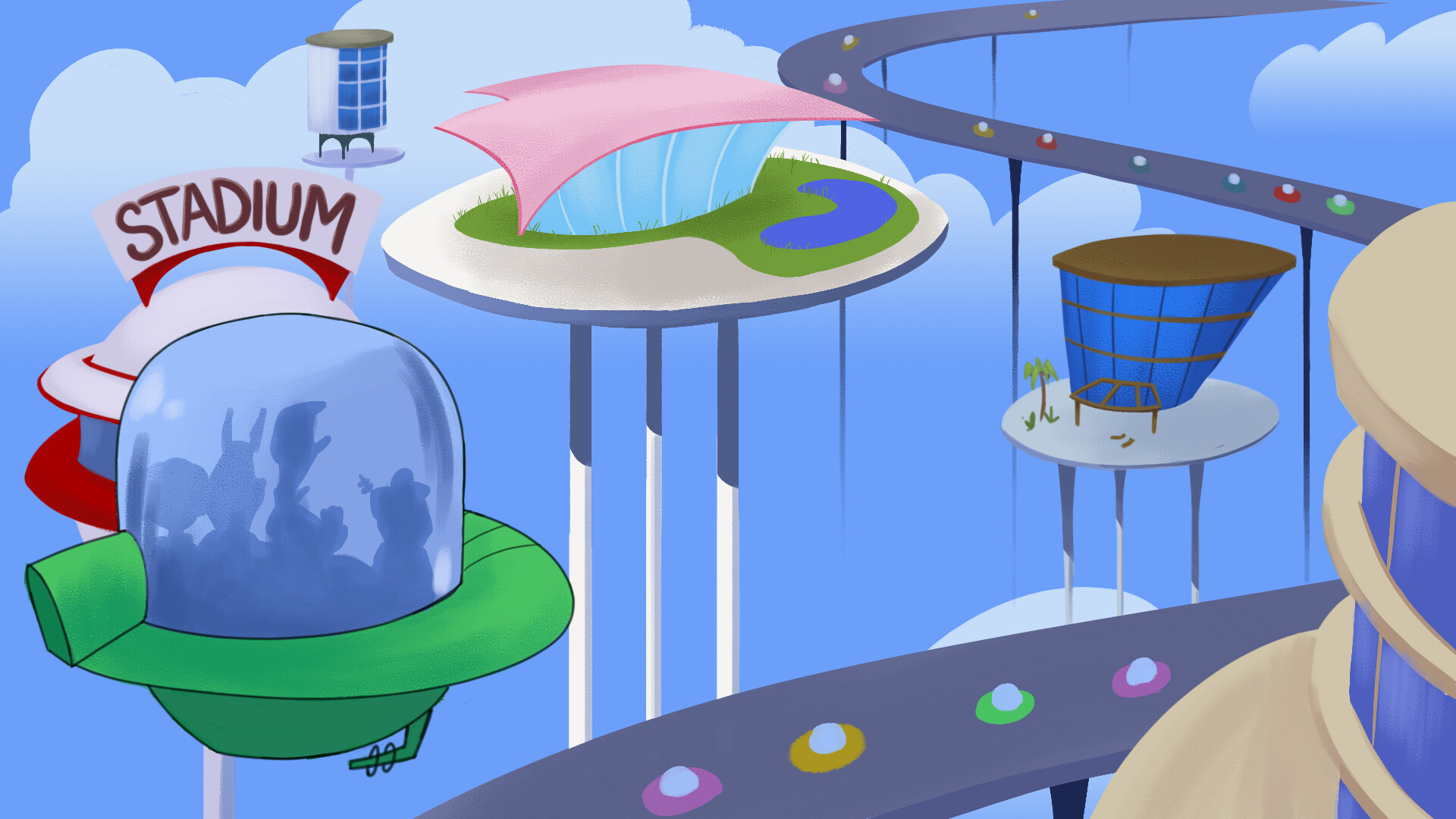 Artstation The Jetsons Background Pol Sanjuan There are 12 jetsons background for sale on etsy, and they cost 8,43 $ on average. the jetsons background pol sanjuan