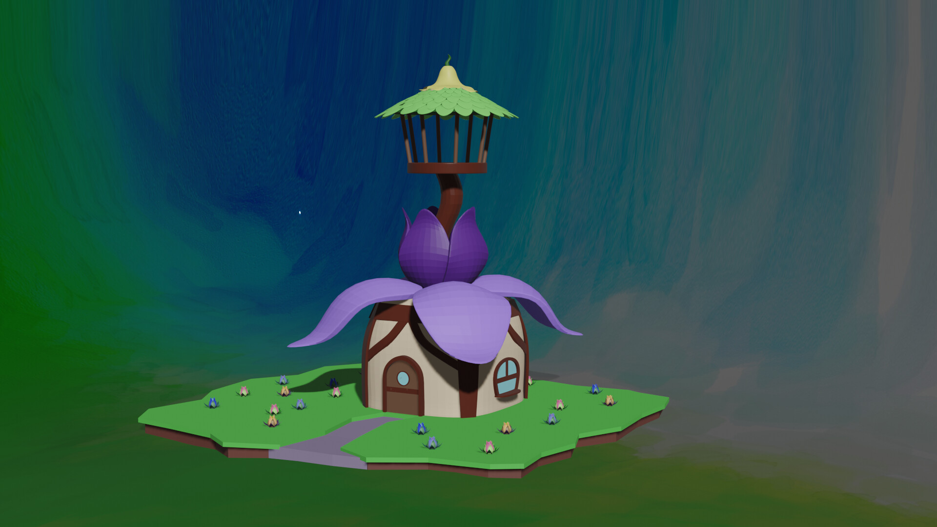 ArtStation Flower House, Mateusz Bąk