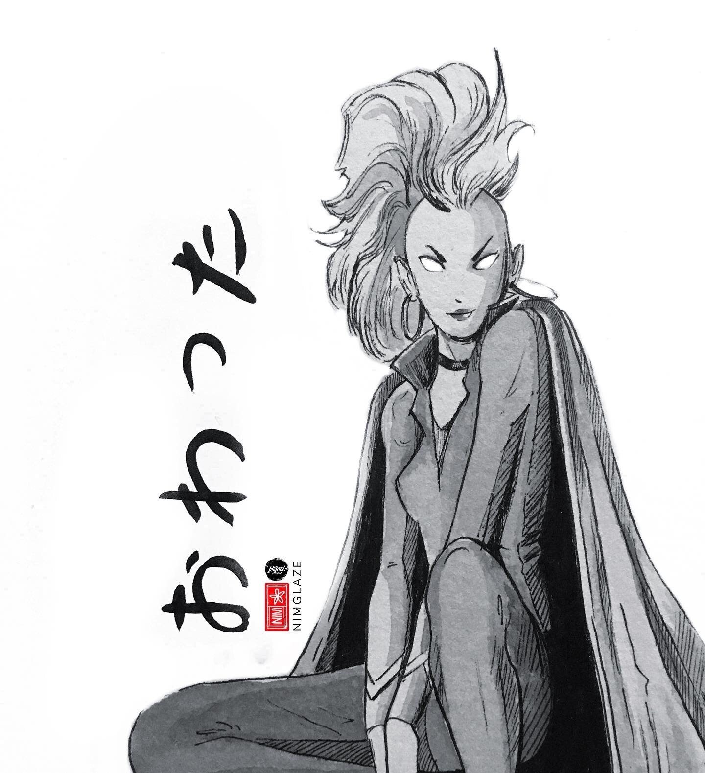 ArtStation - Storm / Marvel / Ink