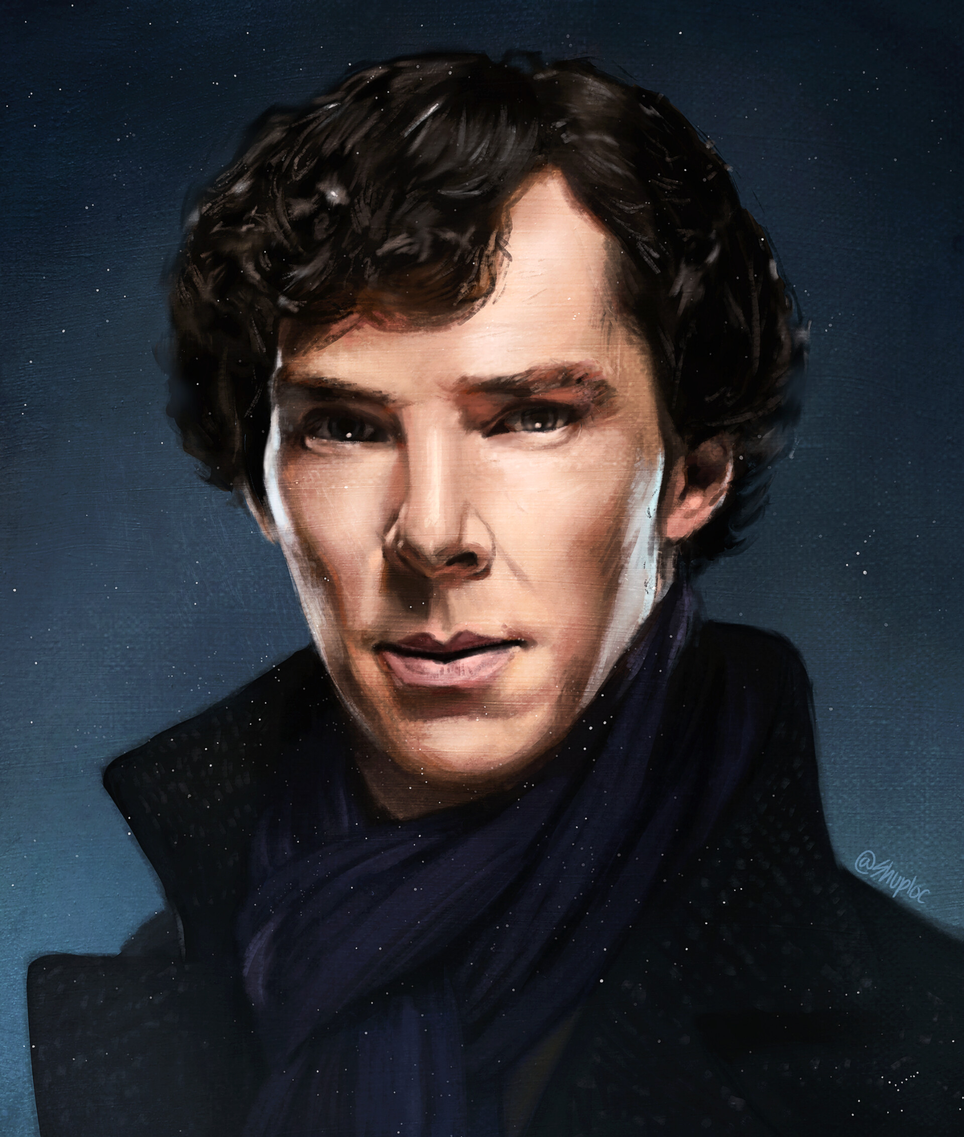 портрет шерлока холмса бенедикт. бенедикт камбербэтч шерлок портрет. бенедикт камбербэтч в роли шерлока холмса. 3. портрет холмса.