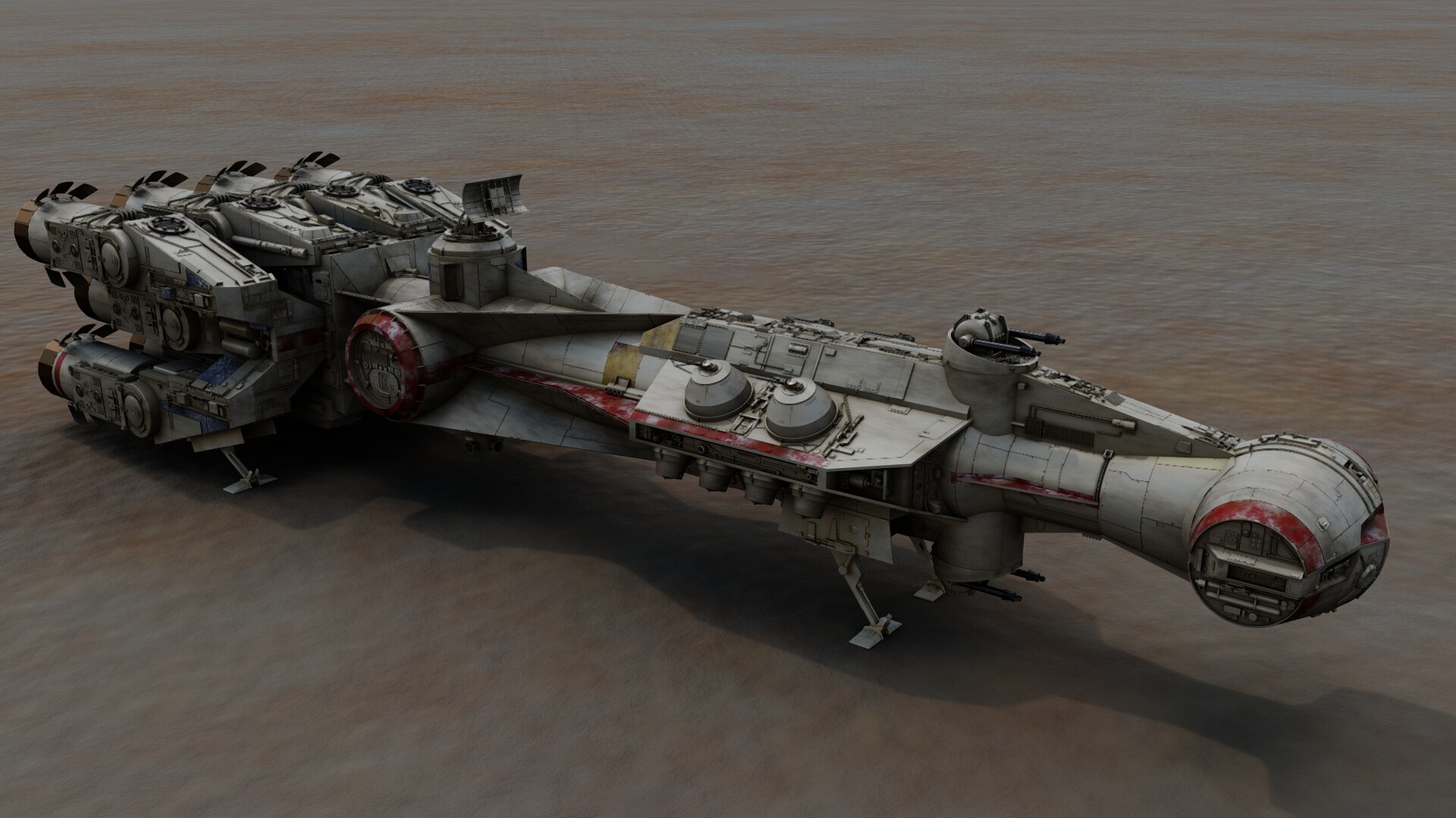 John Marchant Star Wars Rebel Blockade Runner Tantiv IV