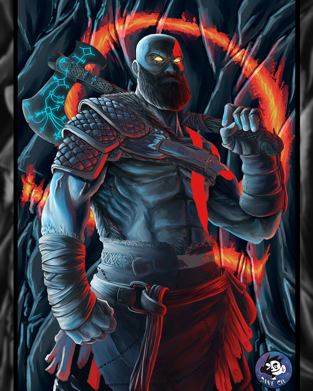 ArtStation - Kratos - God of war