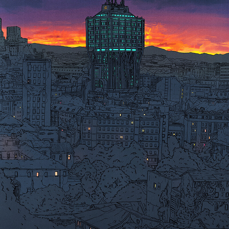 Milano 2092 - Poster