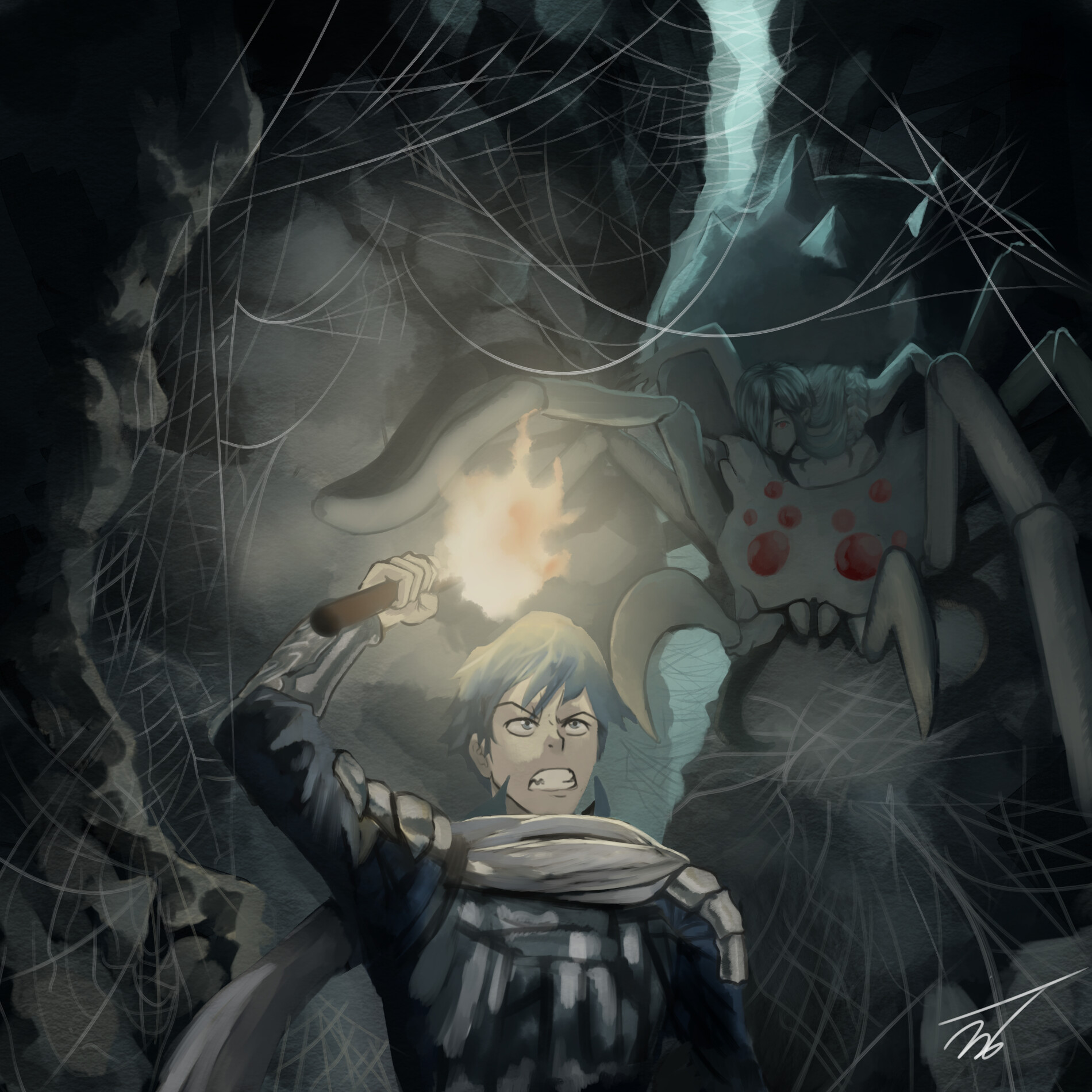 ArtStation (so i'm a spider. so what?) fan art