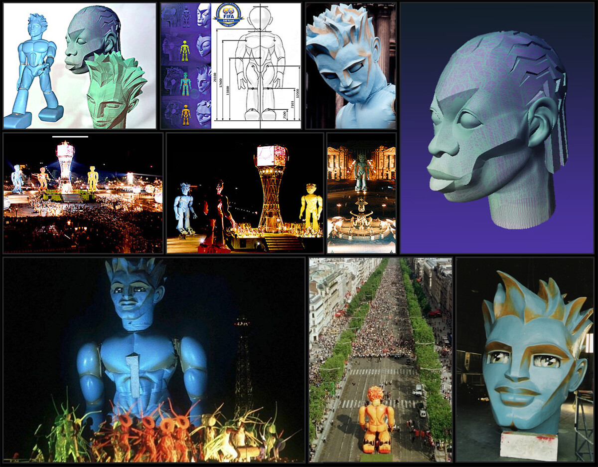 WORLD EVENT - FIFA - GIANT OF THE WORLD SOCCER CUP 1998