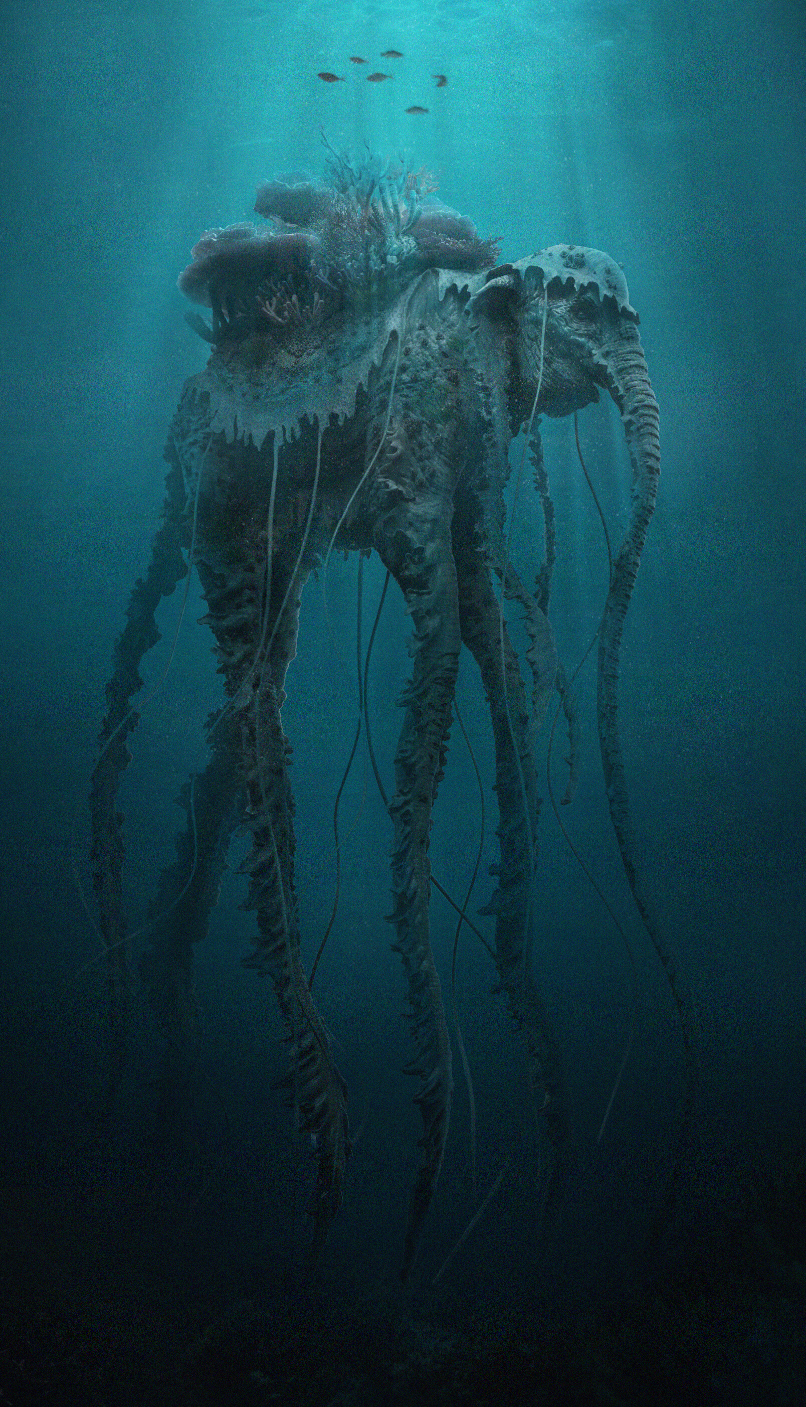 Подводные существа. Существа в океане. Огромные подводные чудовища. Существа на дне океанов