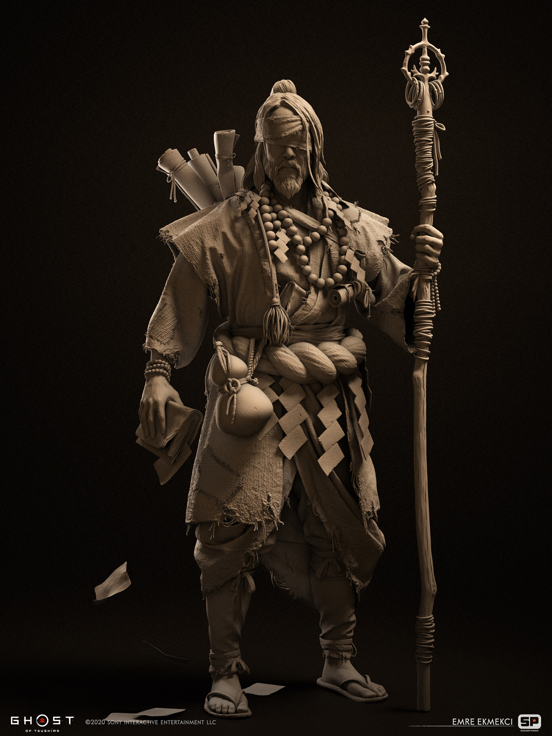 Emre Ekmekci Ghost of Tsushima Gyozen the Storyteller