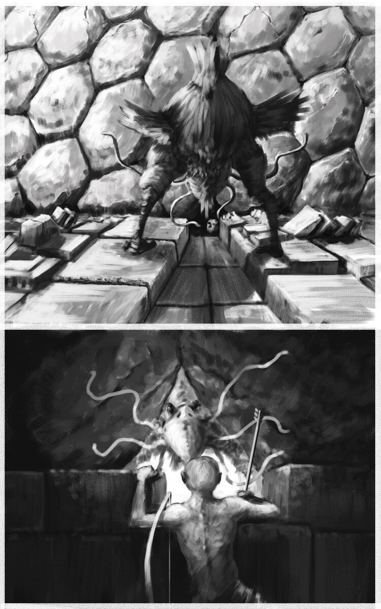 Pelt Hunter. Page 5 of the web comic.