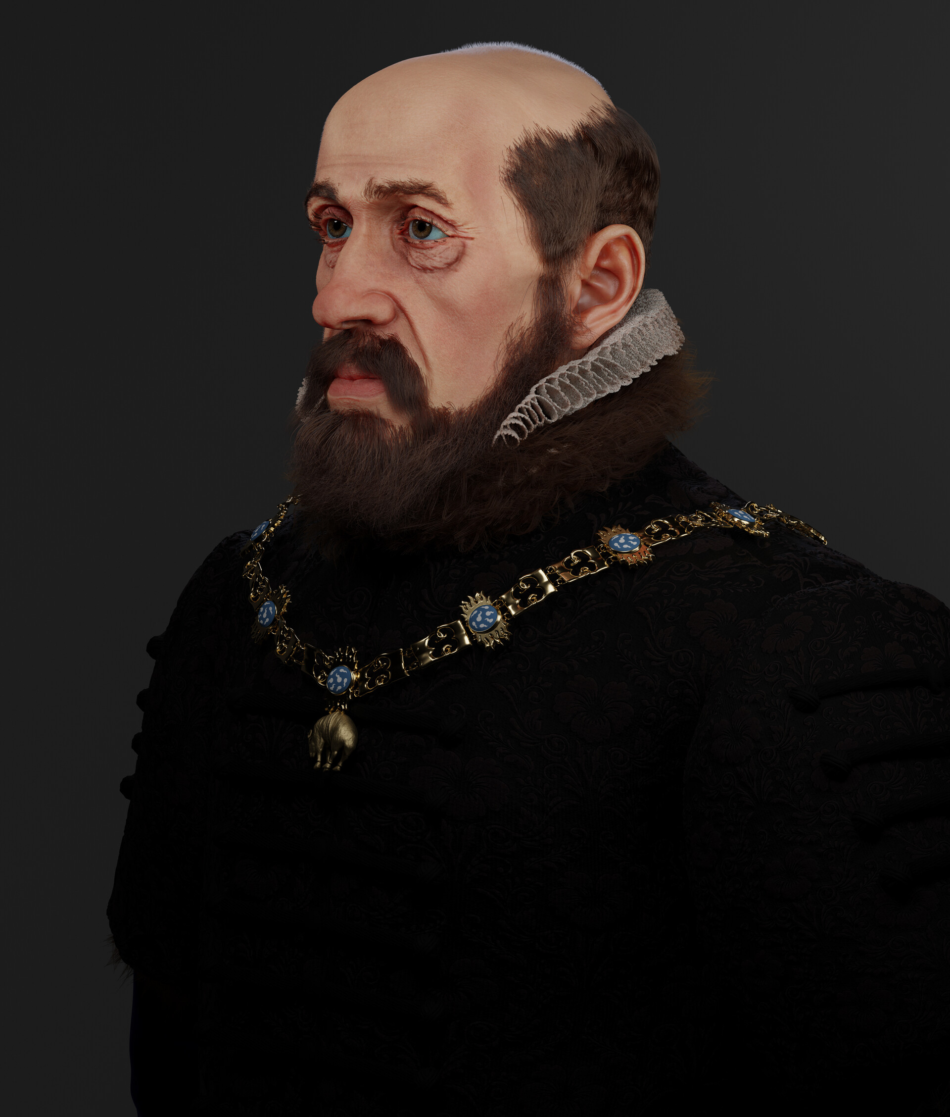 Curtis Durane - Maximilian II, Holy Roman Emperor Facial Reconstruction ...