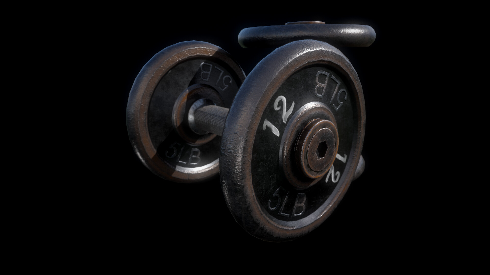 ArtStation Old School Dumbbells