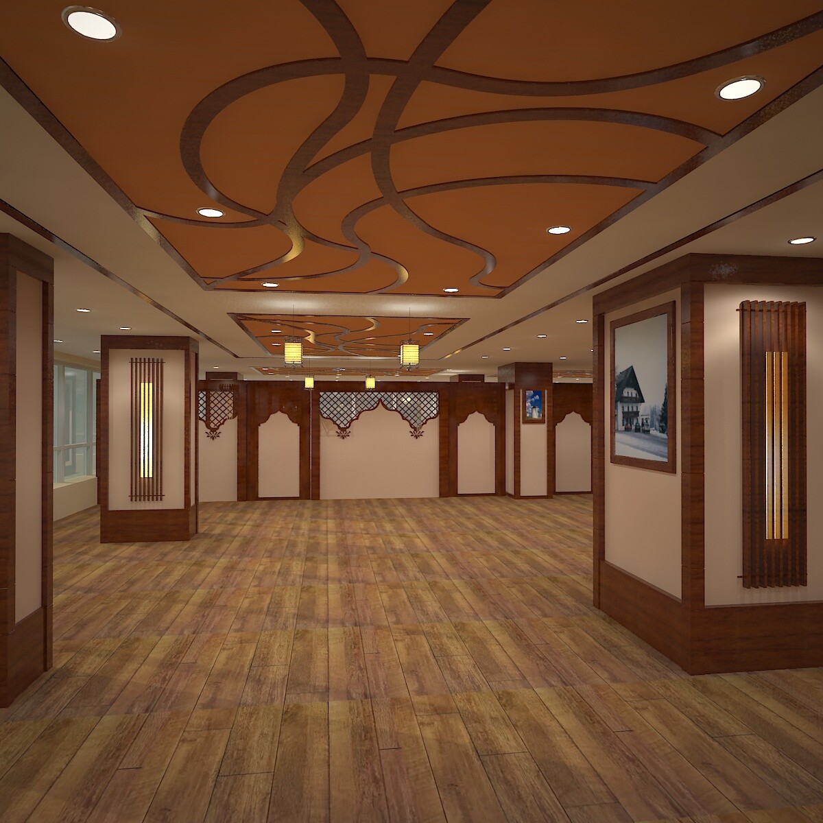 Modern Restaurant interior