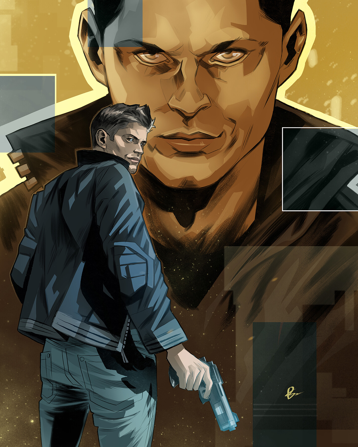 ArtStation Supernatural Dean Winchester