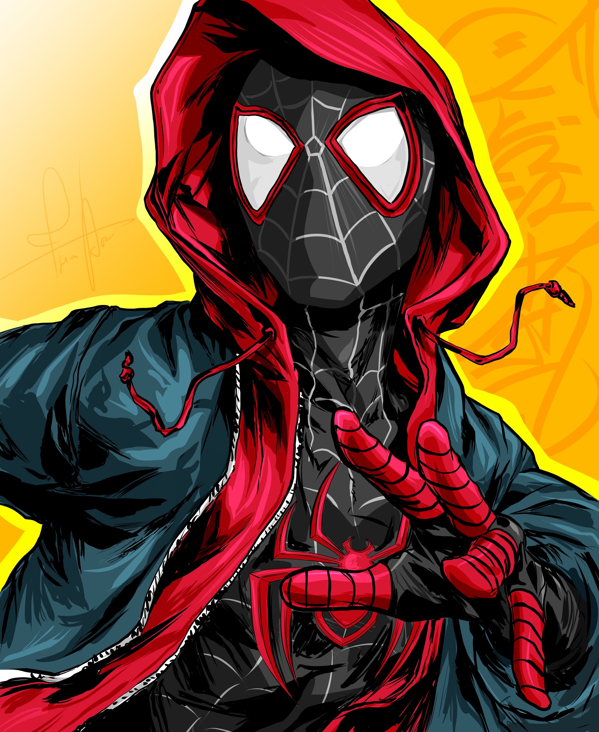 Spiderman Miles Morales Concept Art 060 - Riset