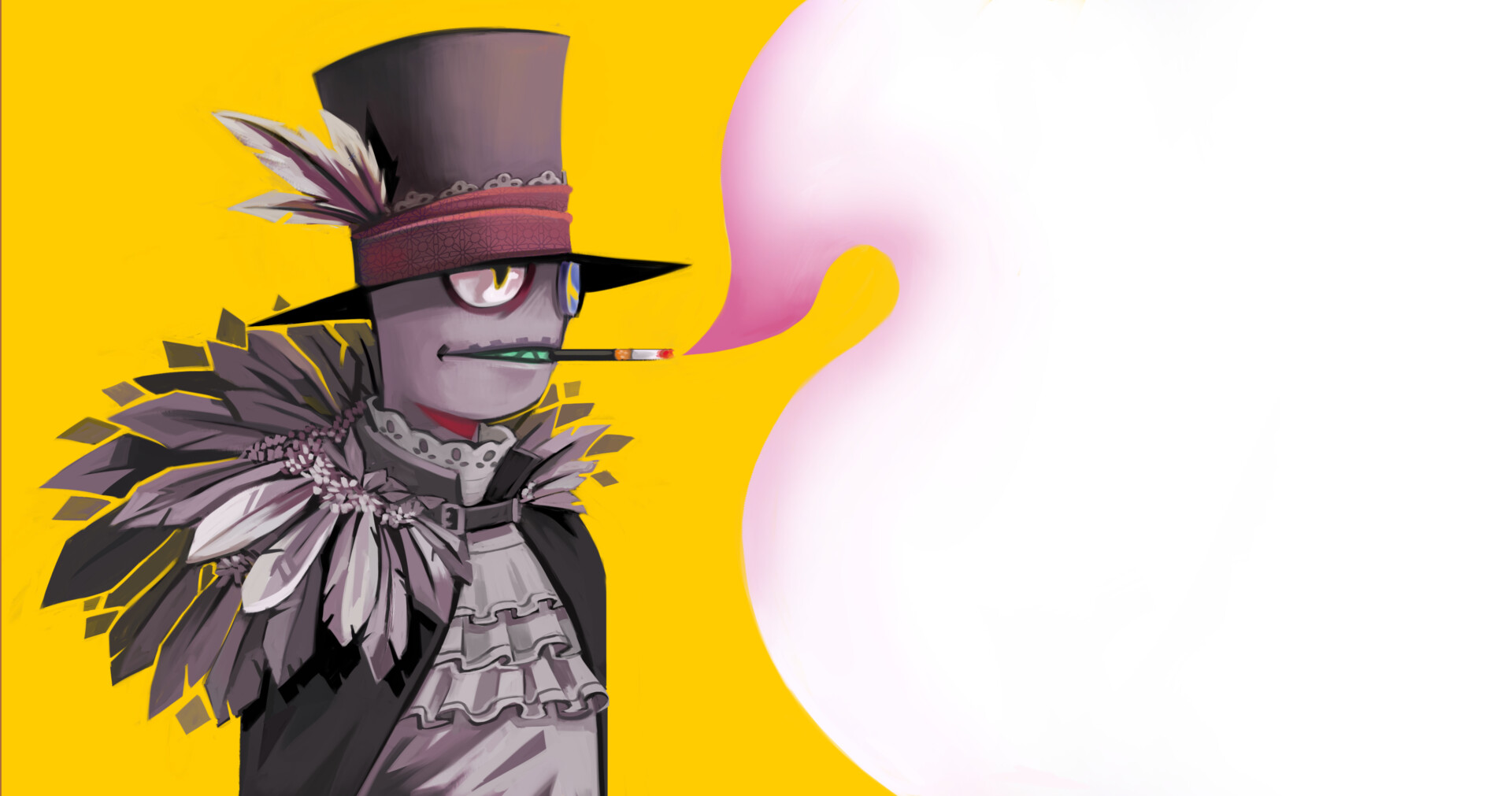 black hat fan art wallpaper