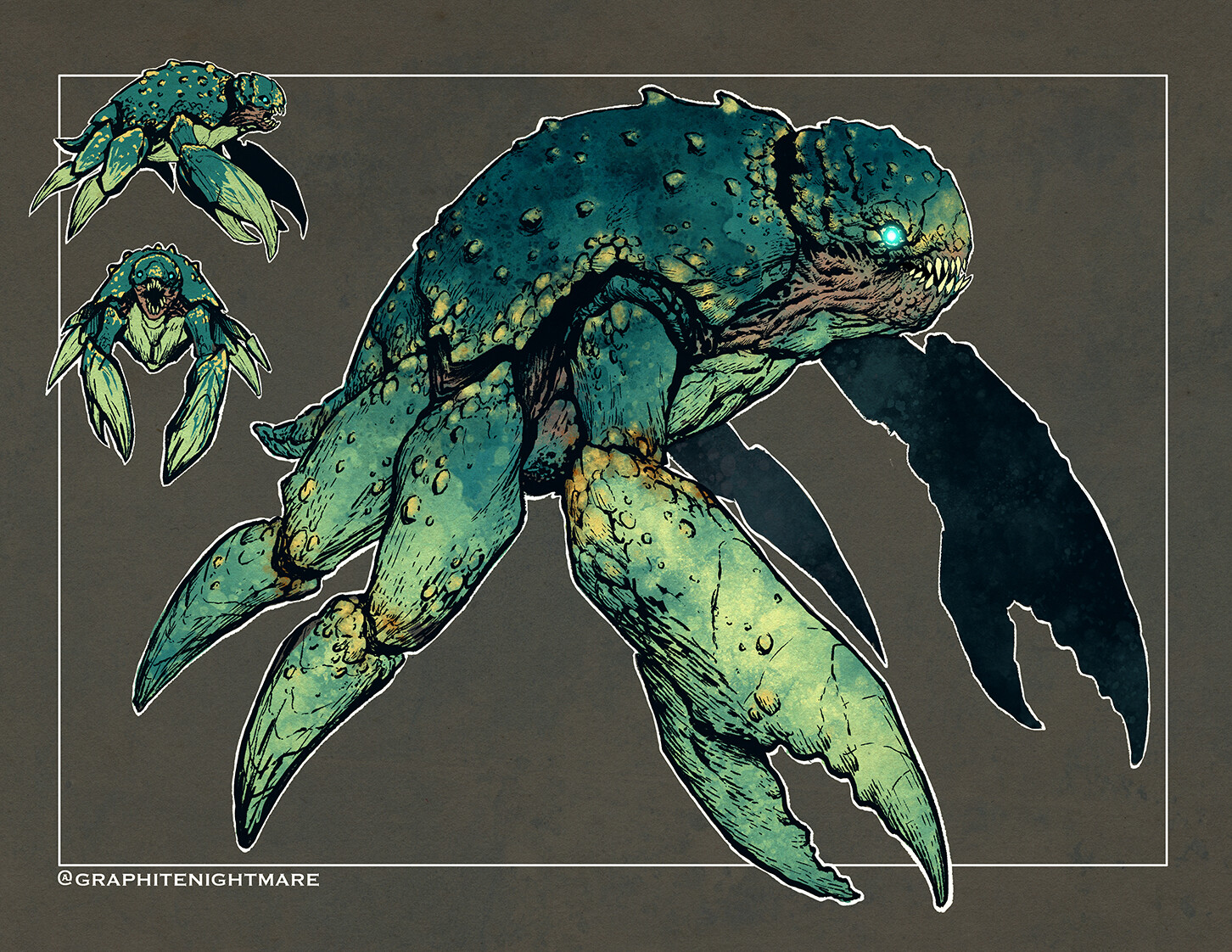 ArtStation Crab monster