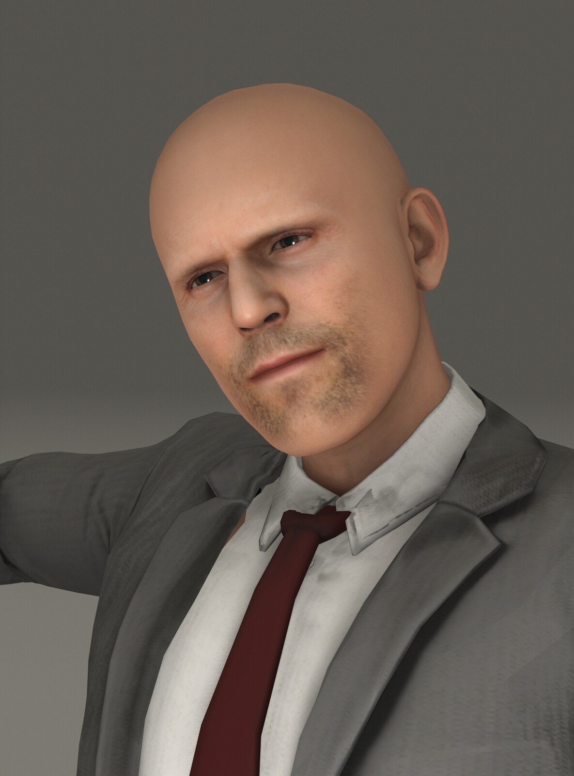 Shaw / Jason Statham (Fast &amp; Furious) 3D Render 5