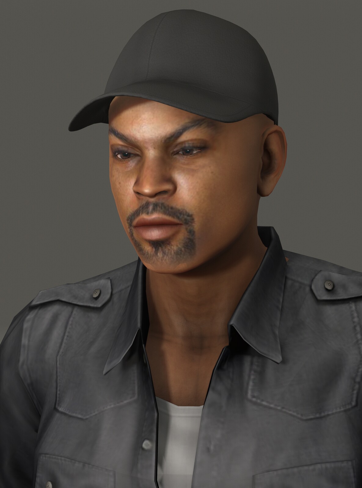 Ice Cube 3D Render 5