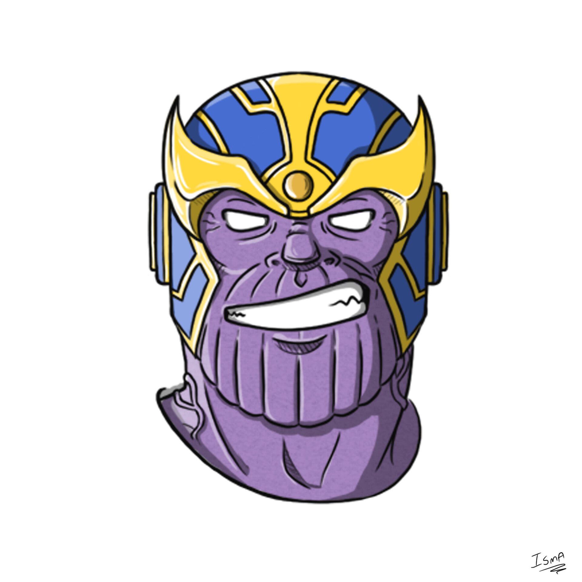 ArtStation - Thanos - Boss of Bosses