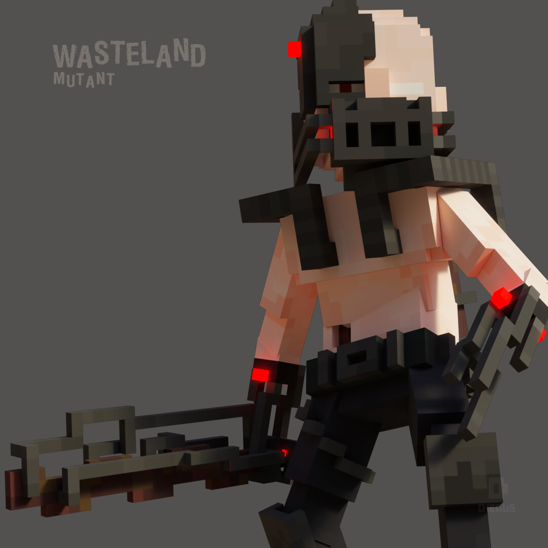ArtStation - Wasteland Mutant