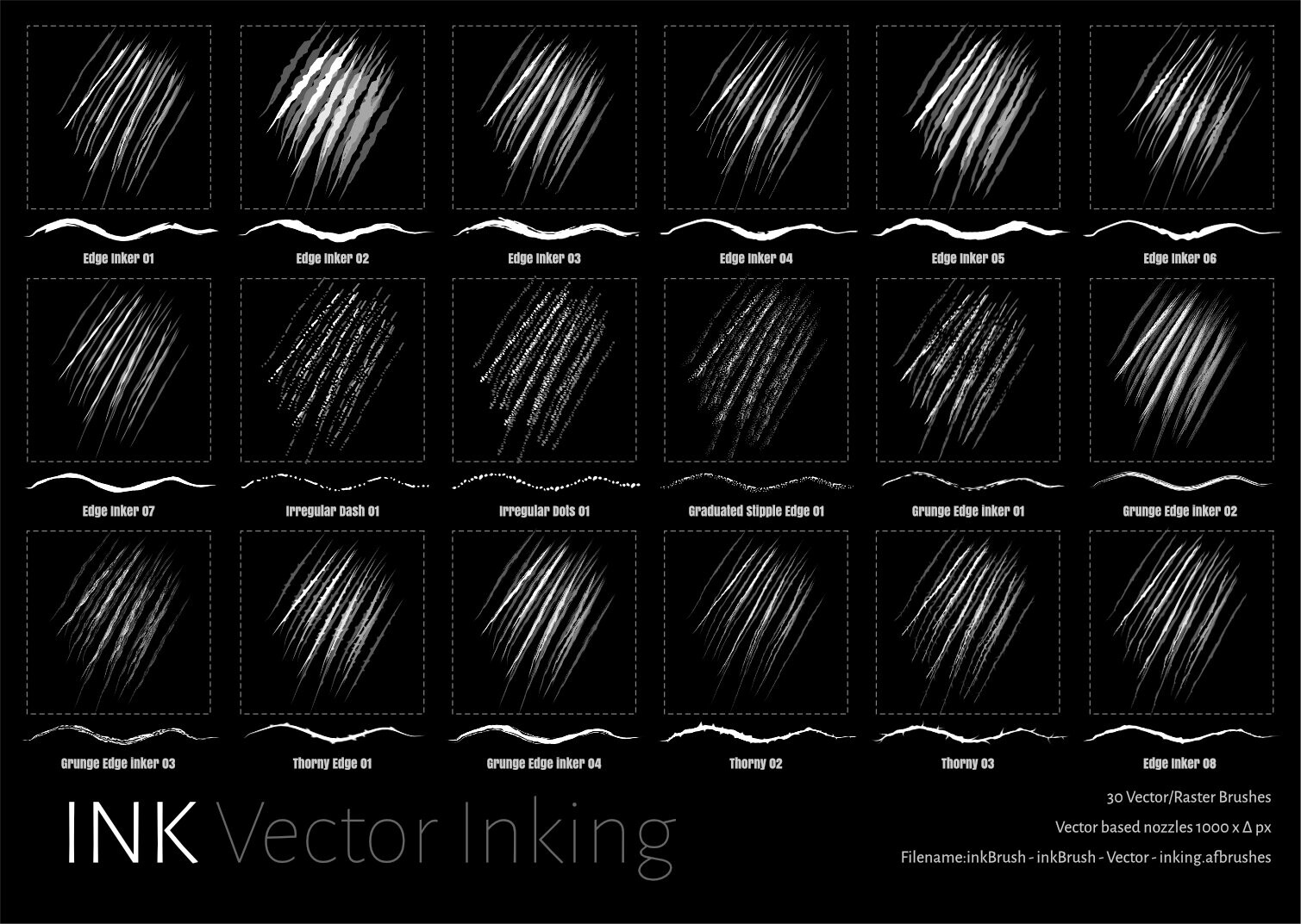 Vector Brush
Project Brush 07 inkBrush: Inking 01