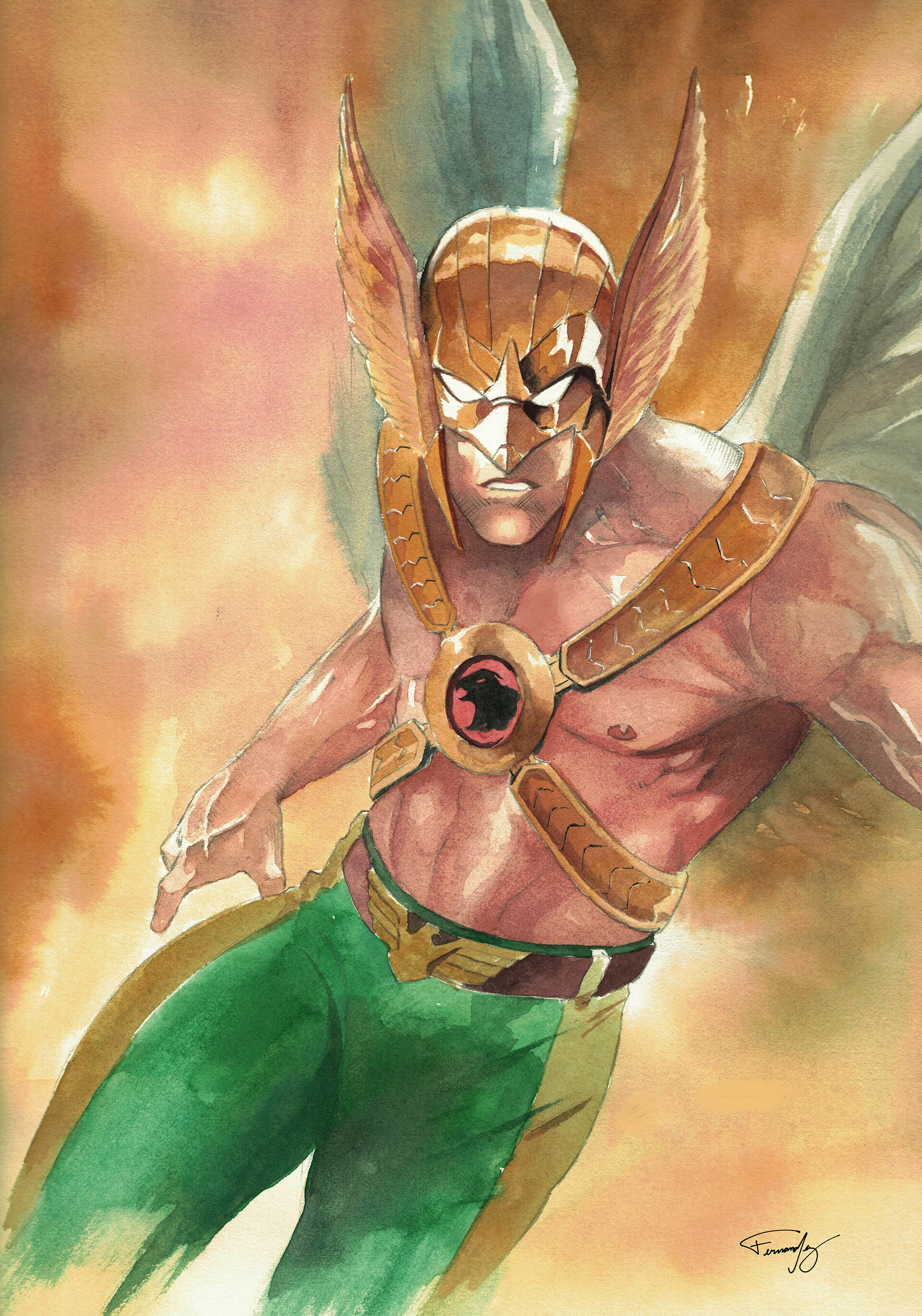 ArtStation Hawkman DC