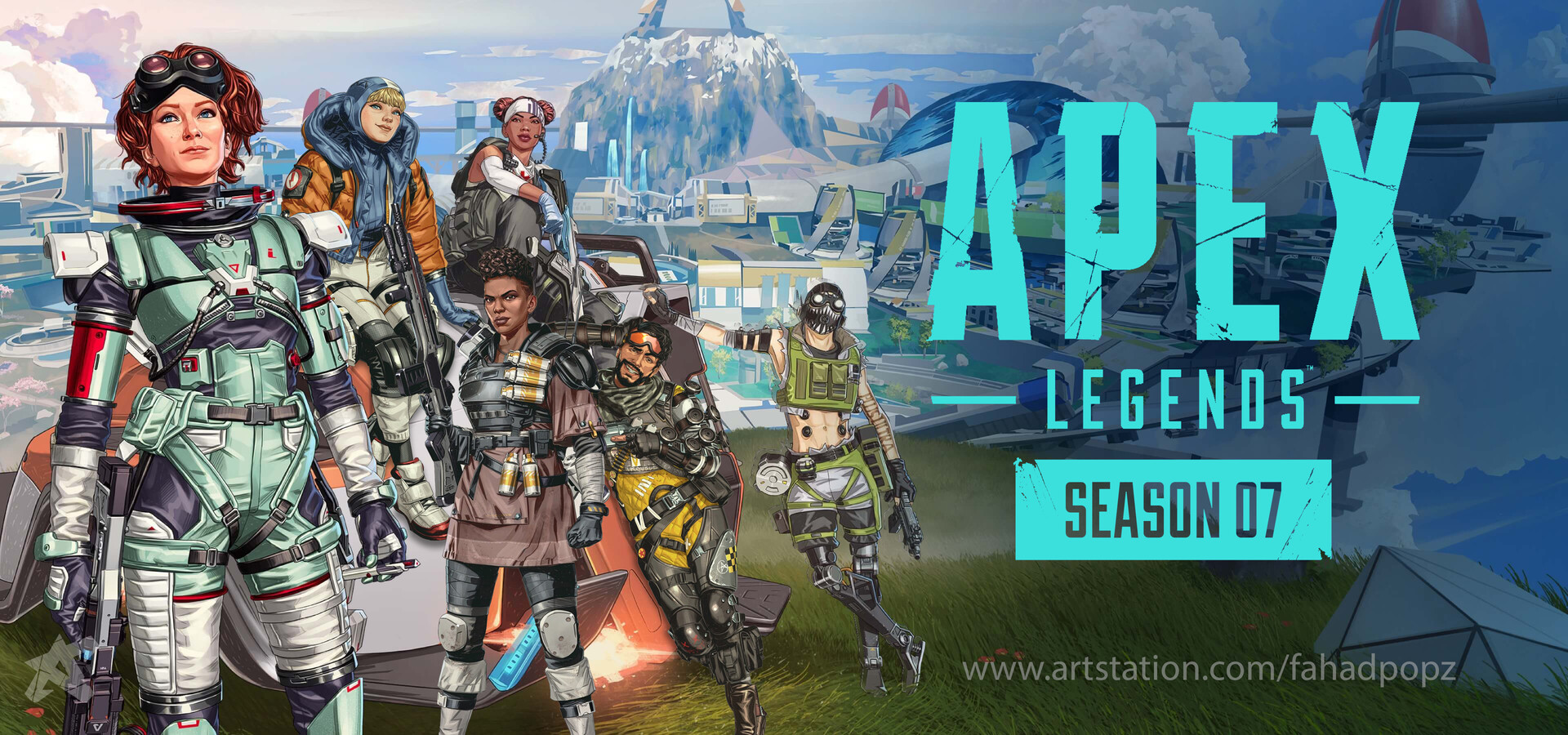 Artstation Apex Legends Season 7 4k Wallpaper Fahad Pv