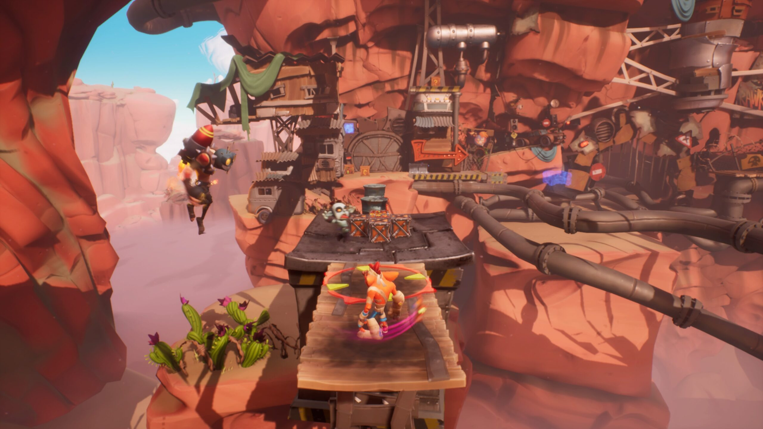 Modeling, texturing, world building, prelighting, front platforms and some assets done by Winston Chen