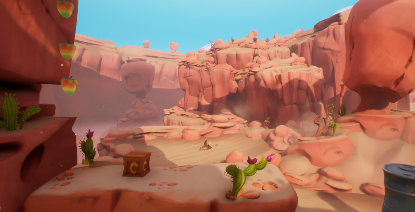 Modeling, texturing, world building, prelighting