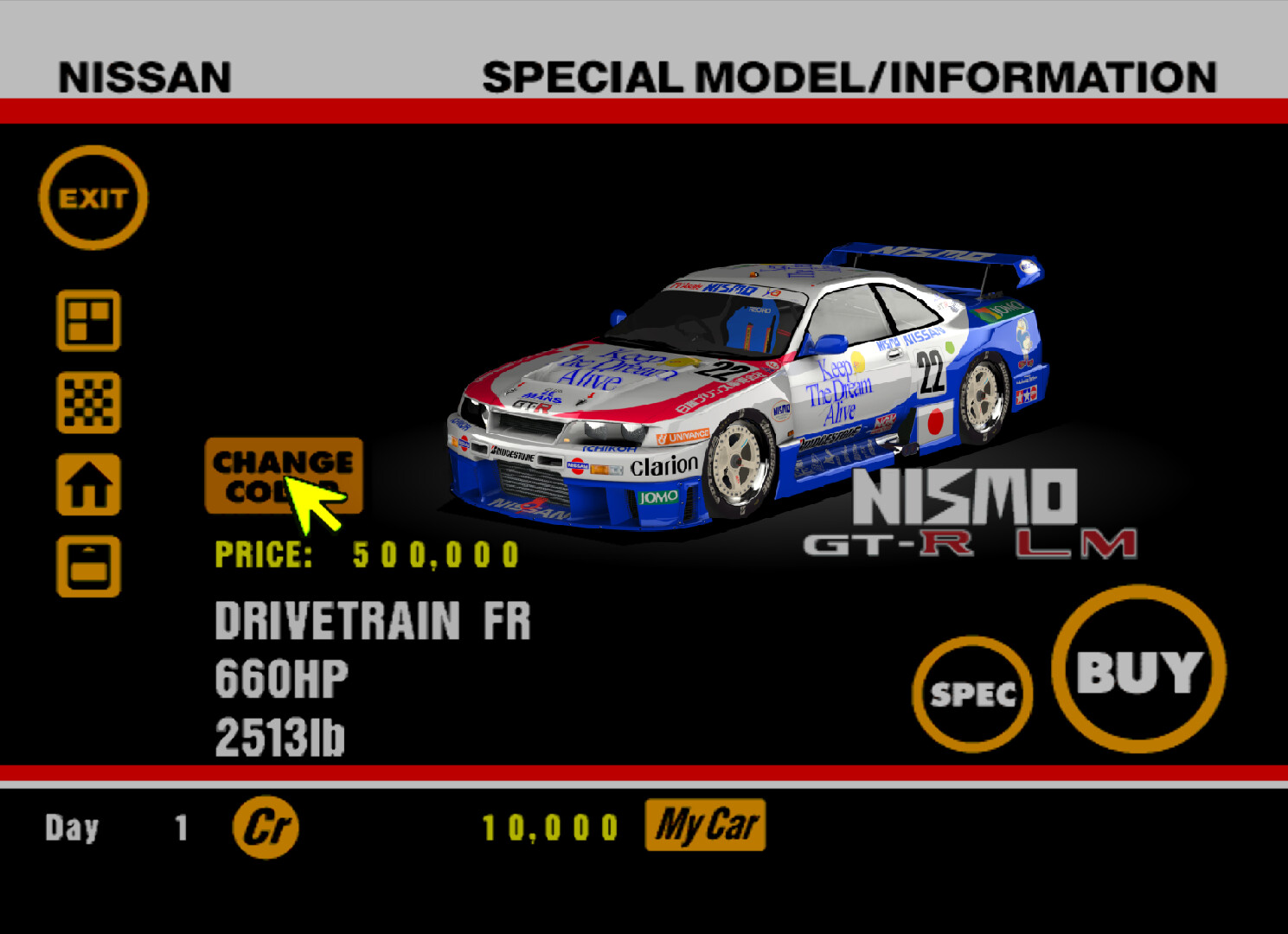 Artstation Nismo R33 Gtr Lm 1995