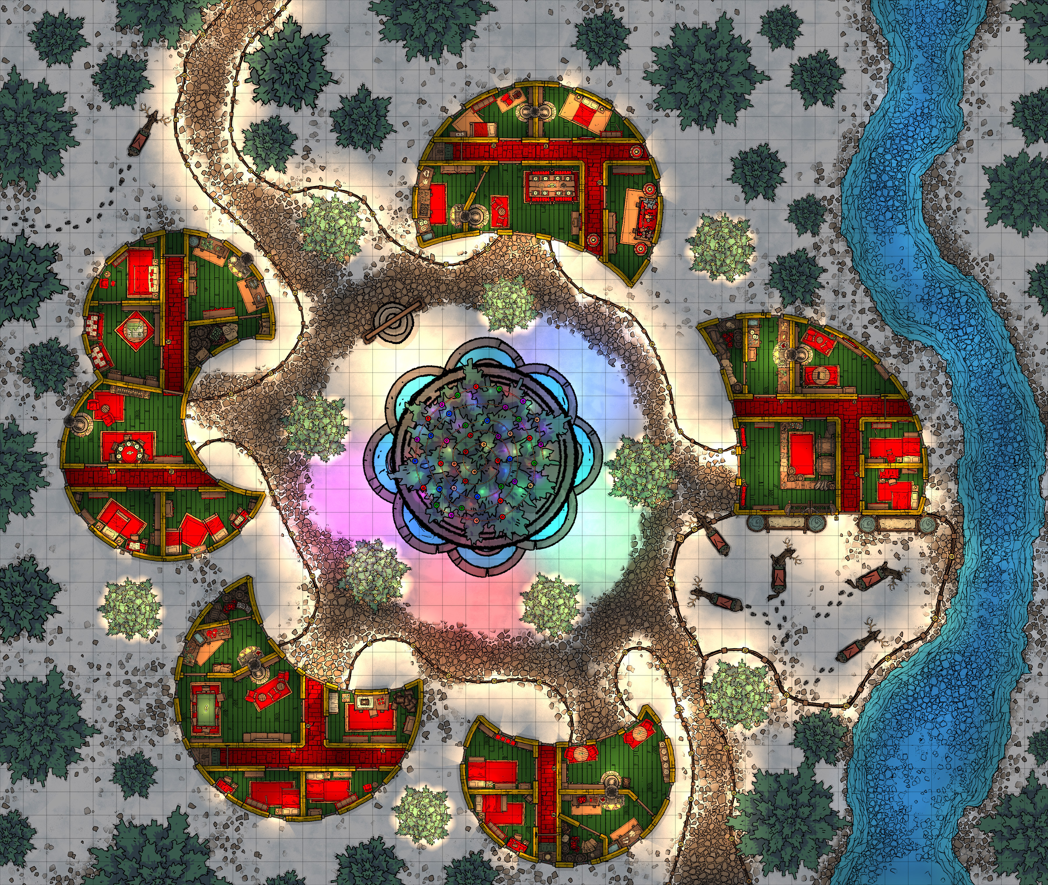 Holiday Village by Day