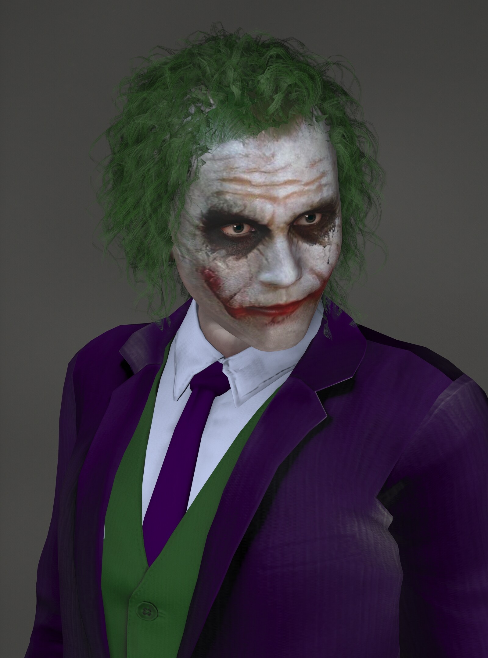 ArtStation - The Joker (Heath Ledger) 3D model