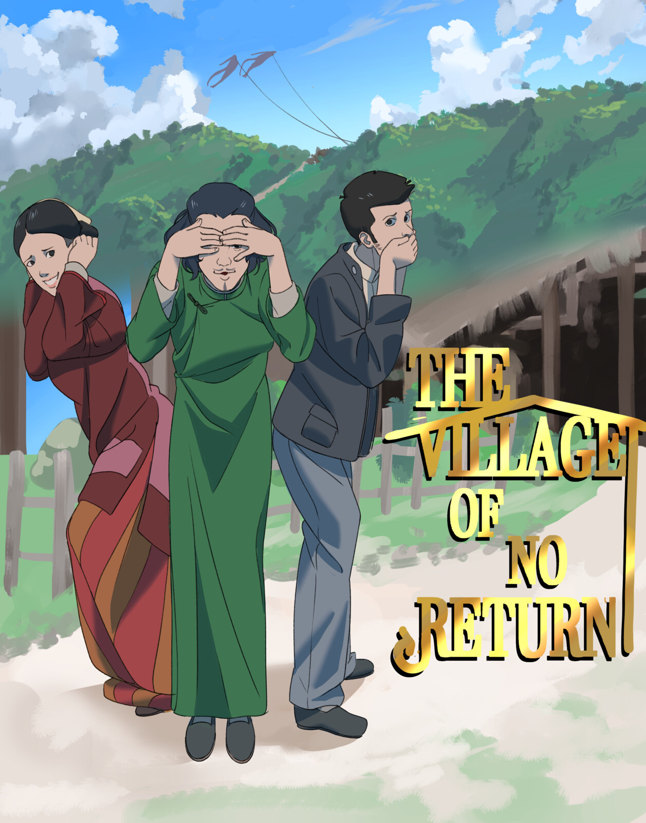 Animated reboot: The Village of no return promotional concept