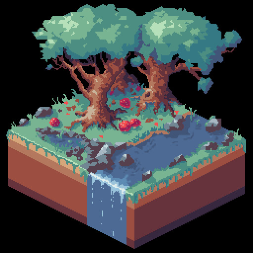 ArtStation - Hex Trees click to animate