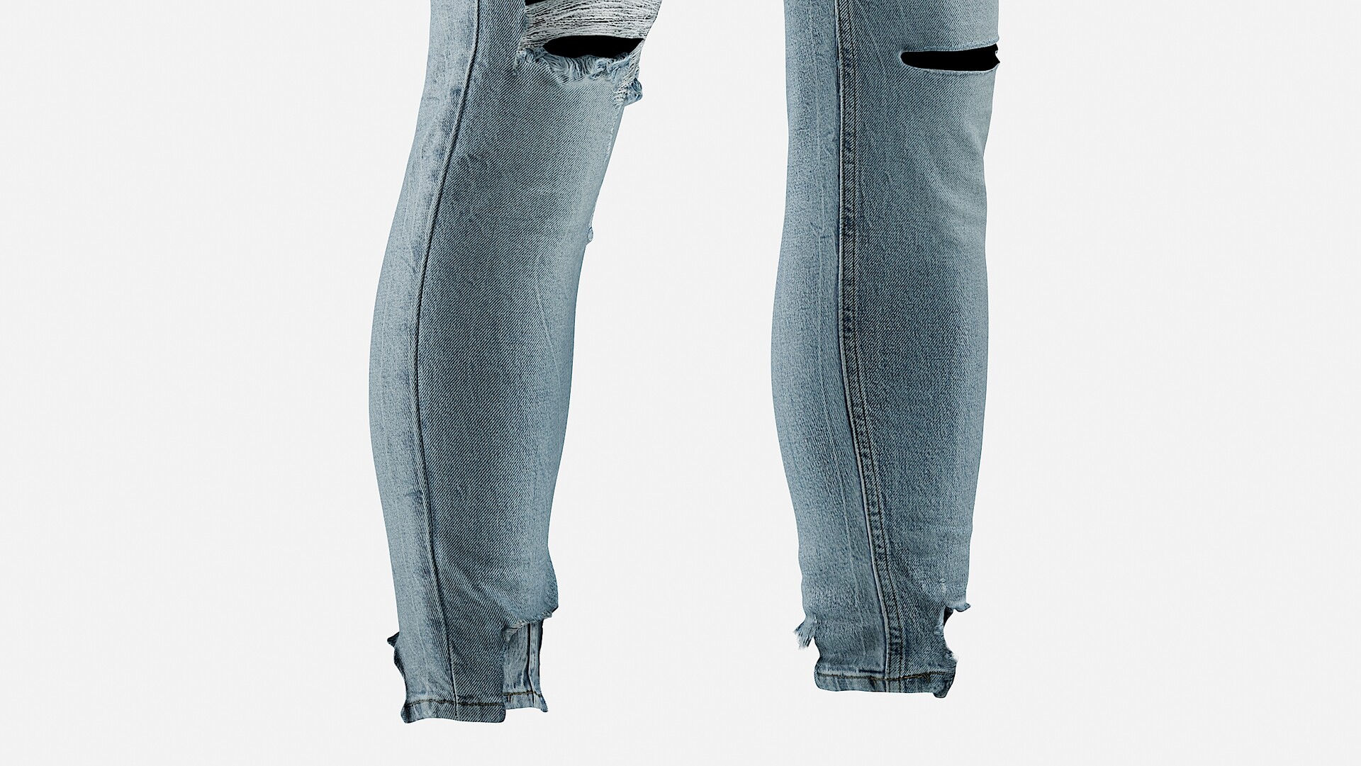 Nice Pictures - Realistic 3D model of Men's Jeans