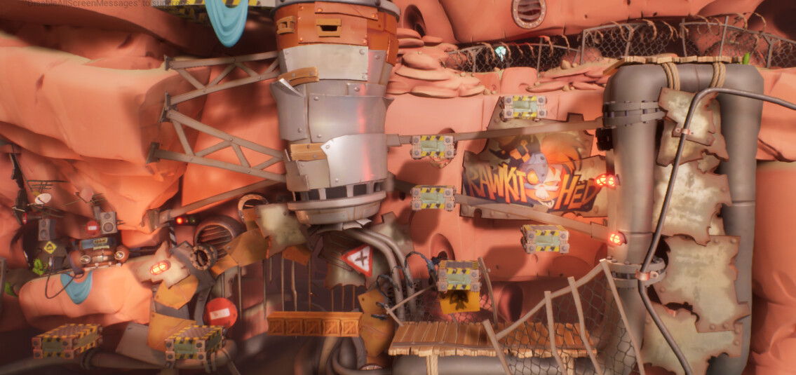 Modeling, texturing, world building, prelighting