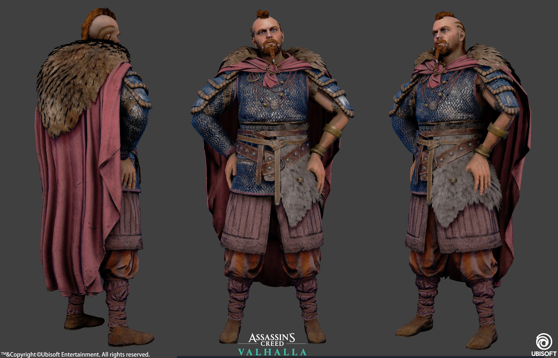 Le (Aero) Yang Assassin's Creed Valhalla Saxon FlagBearer, Saxon