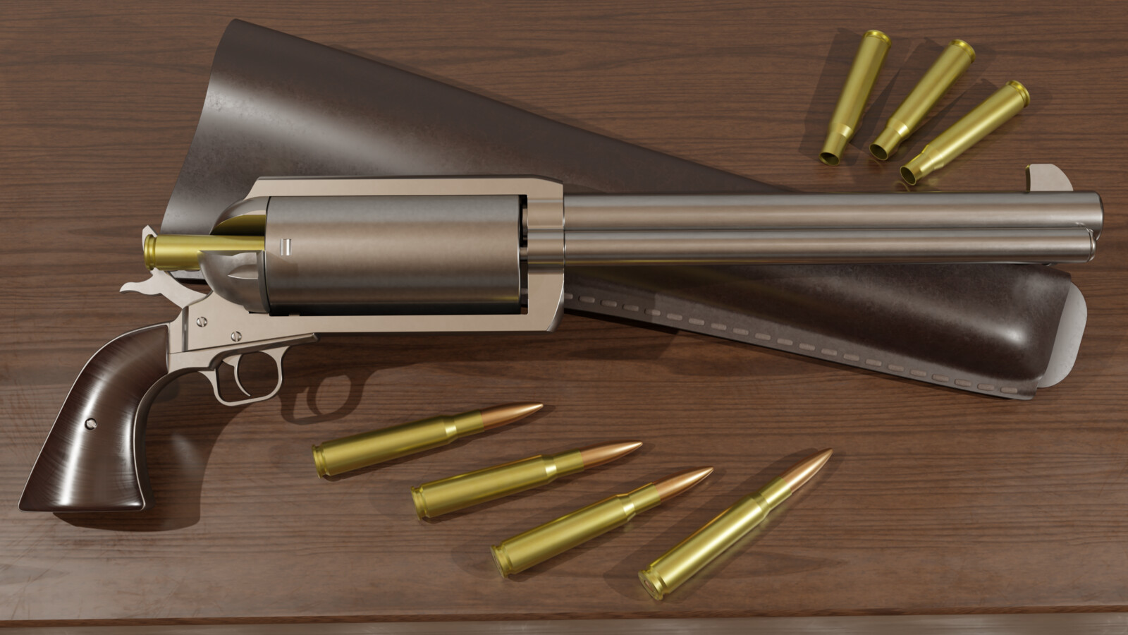 Artstation Big Iron 50 Bmg Single Action Revolver Jan Andreas Artstation Big Iron 50 Bmg Single Action Revolver Jan Andreas