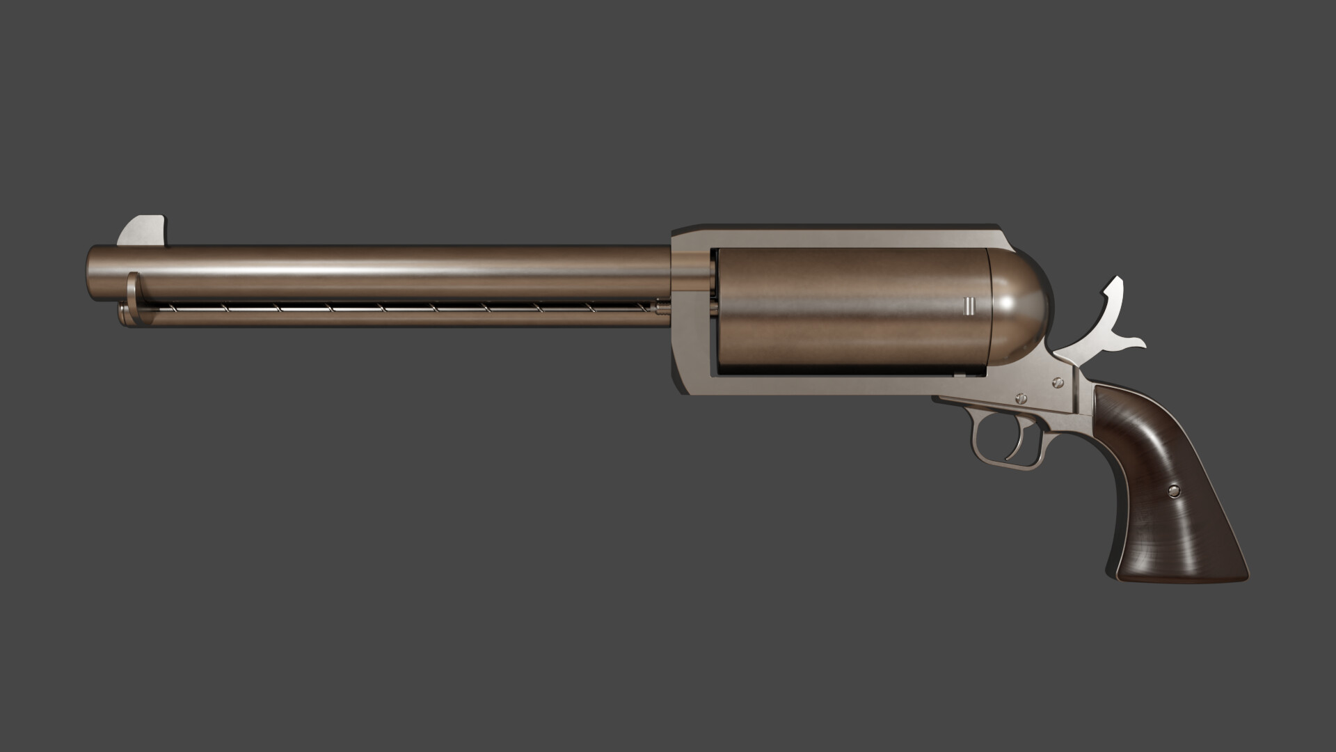 Artstation Big Iron 50 Bmg Single Action Revolver Jan Andreas