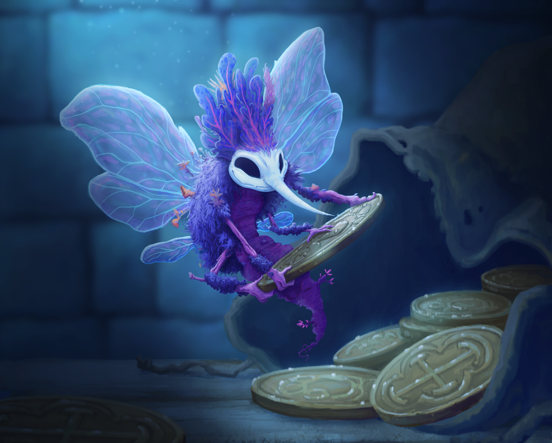 ArtStation - Fairy thief character design