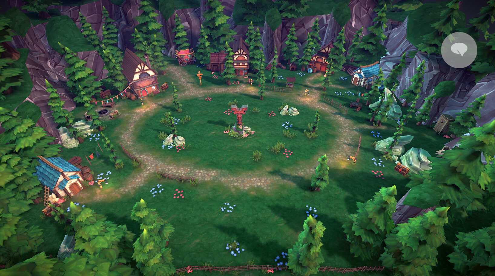 ArtStation Frostfall Layout and Lighting (Mobile Game)