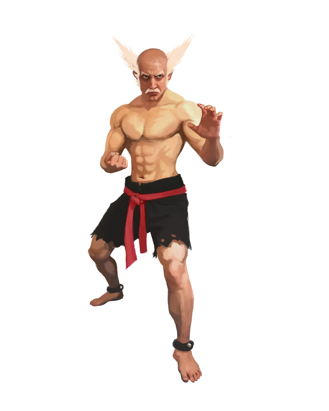 Dalia and Sam - Heihachi - Devil Concept Art