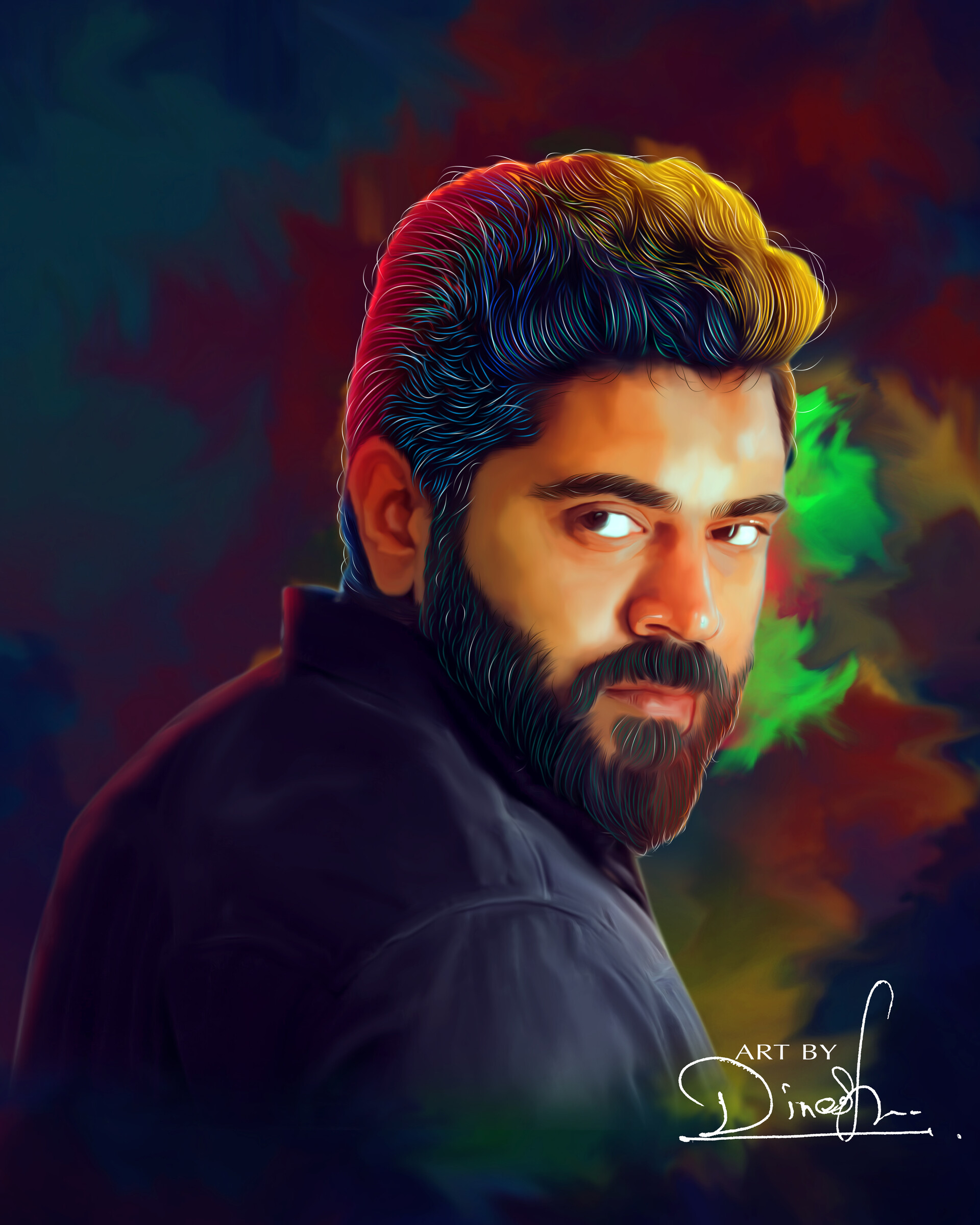 Artstation Nivin Pauly Digital Painting