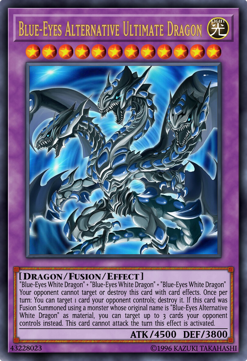 ArtStation BlueEyes Alternative Ultimate Dragon