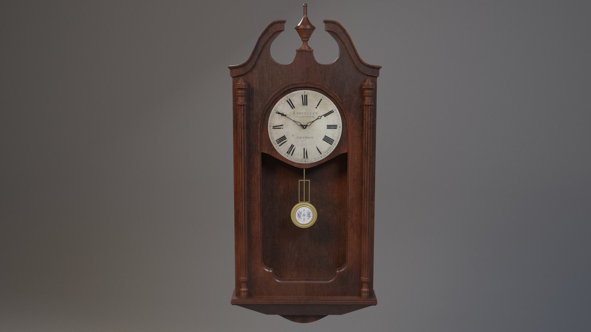 ArtStation Victorian Pendulum Wall Clock