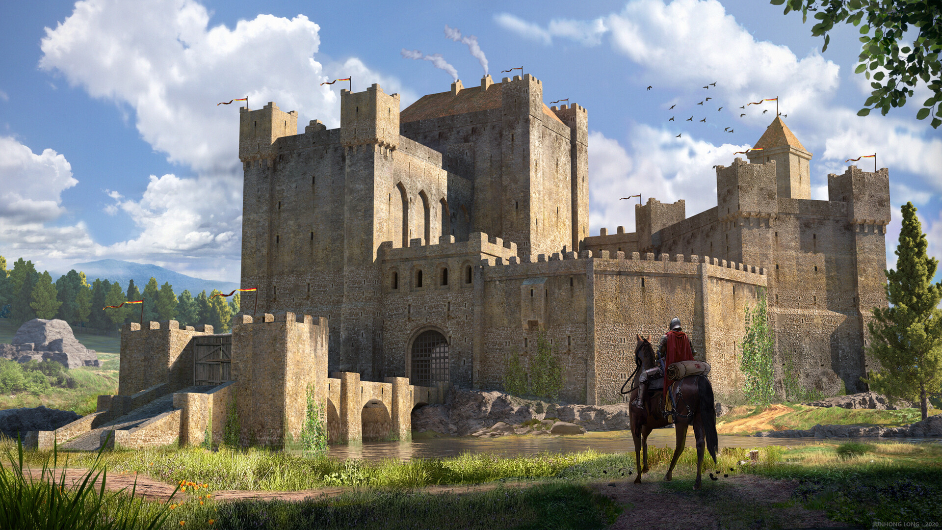 Artstation - Fortress Castle
