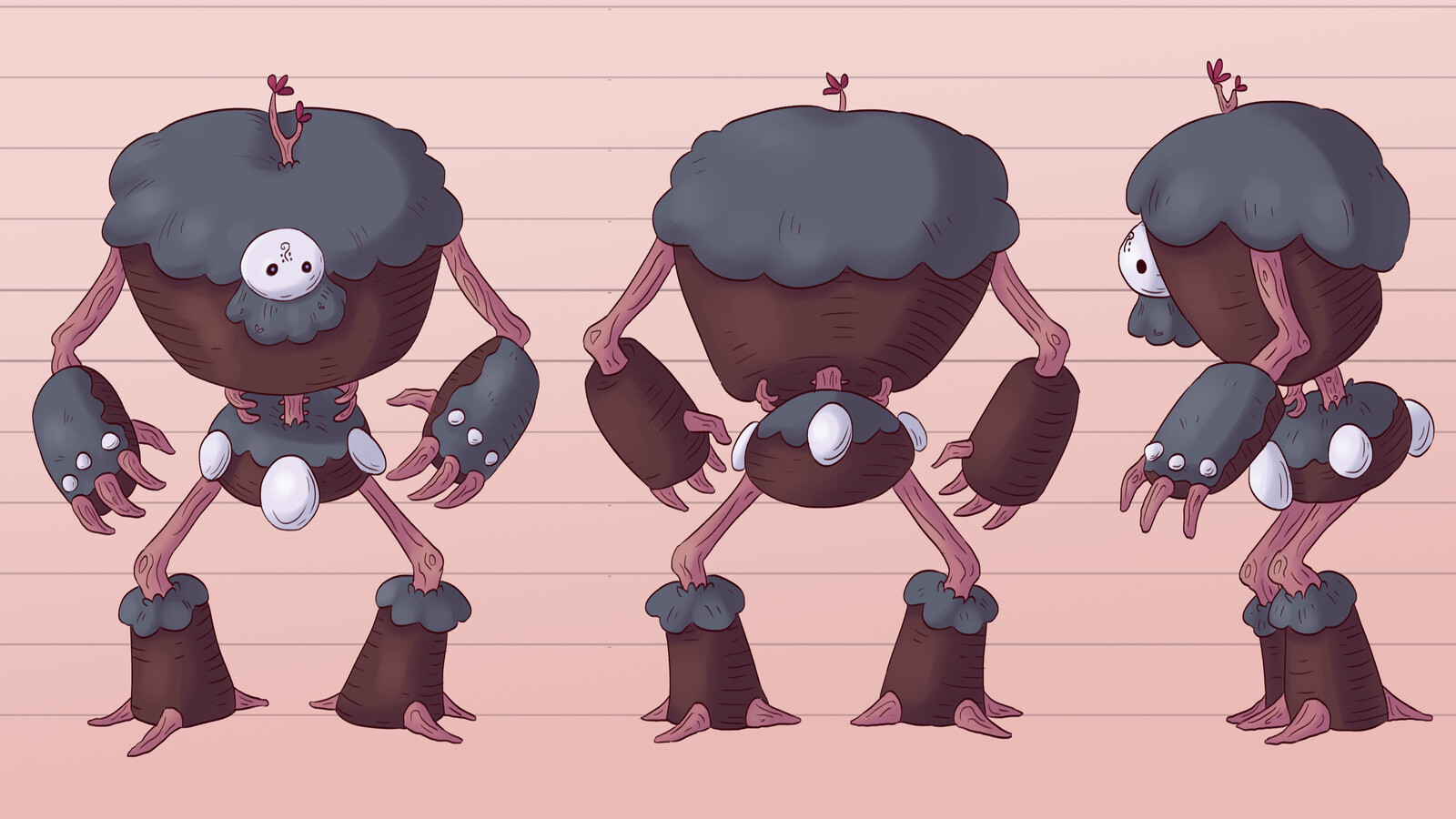 A golem is a creature made from natural materials that the geomancer brought to life. / Golem je bitje iz naravnega materiala, ki mu je geomantka vdihnila življenje.